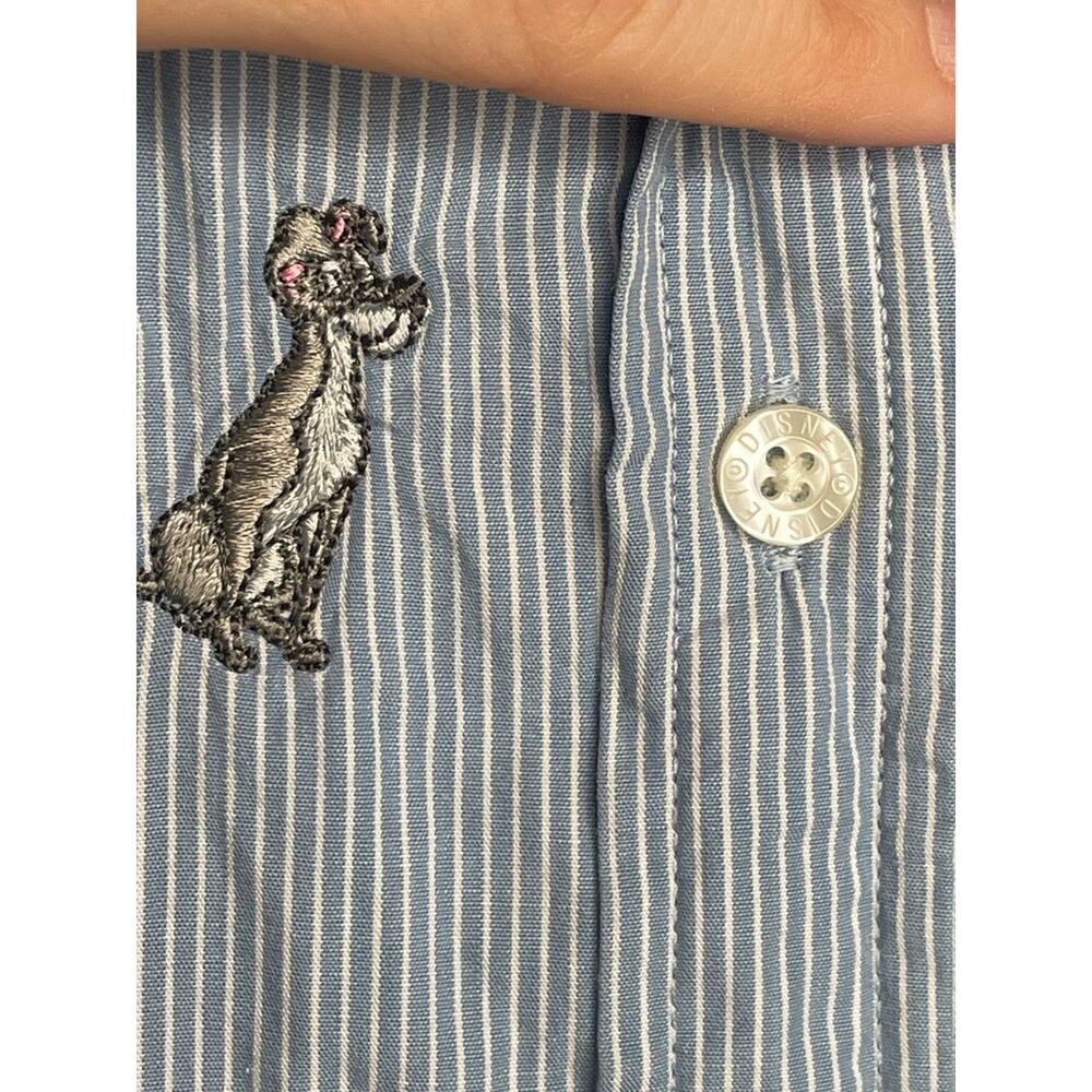 Vintage Disney Women's Lady and the Tramp Embroidered Sleeveless Blouse Sz S - Picture 5 of 12